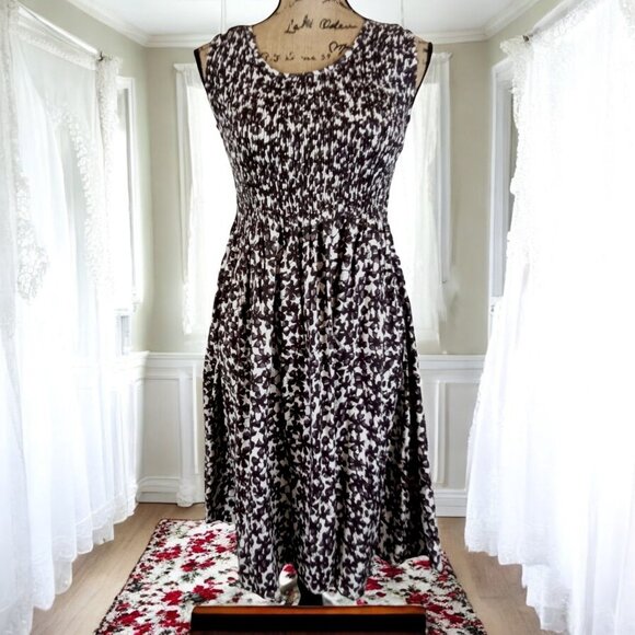 Myra‎ Bag Sleeveless Smocked Summer Sun Dress Size Small NWT - Picture 4 of 16